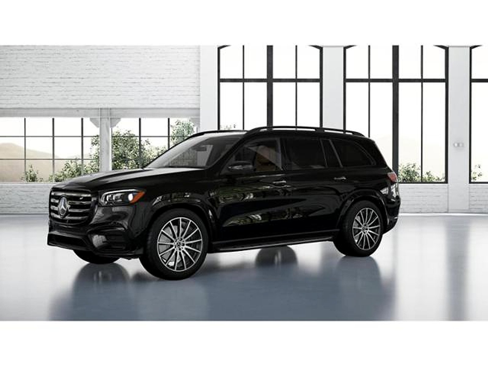 Used 2025 Obsidian Black Metallic Mercedes-Benz 4MATIC® image 37