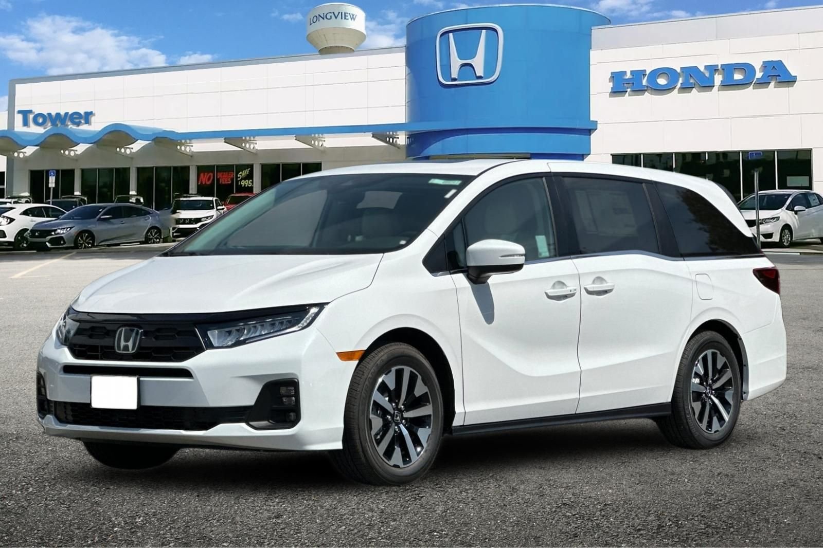 New 2026 Platinum White Pearl Honda EX-L image 8