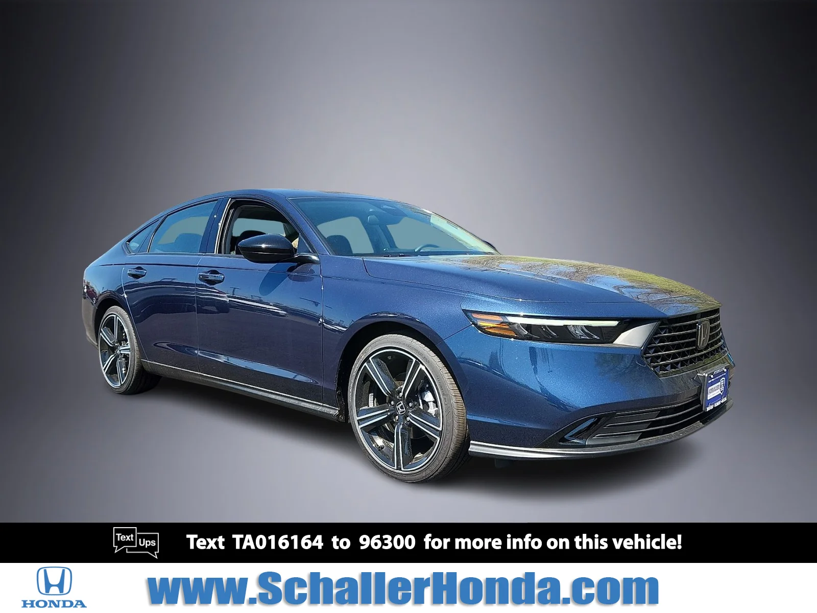 New 2026 Canyon River Blue Metallic - BU Honda SE image 1