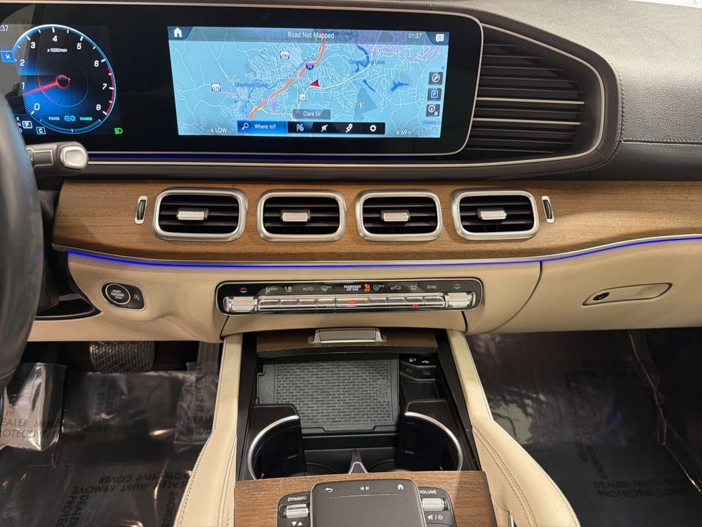 Used 2021 White Mercedes-Benz GLS 450 image 16