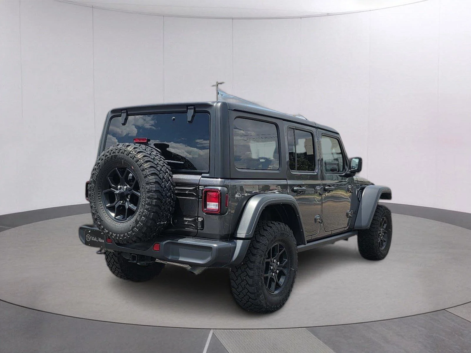 Used 2025 Granite Crystal Metallic Clearcoat Jeep Willys image 5