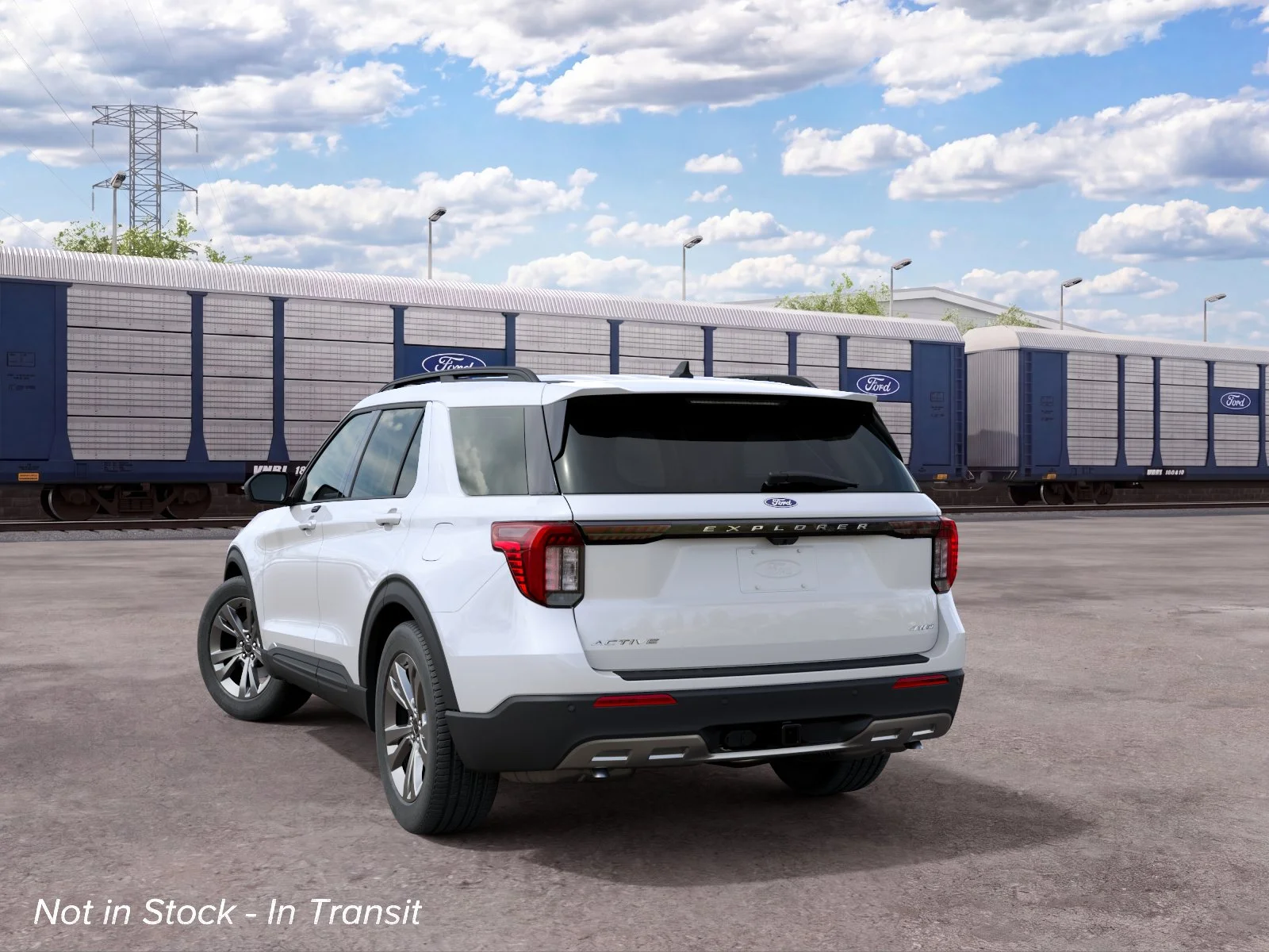 New 2027 Star White Metallic Tri-Coat Ford Active image 8