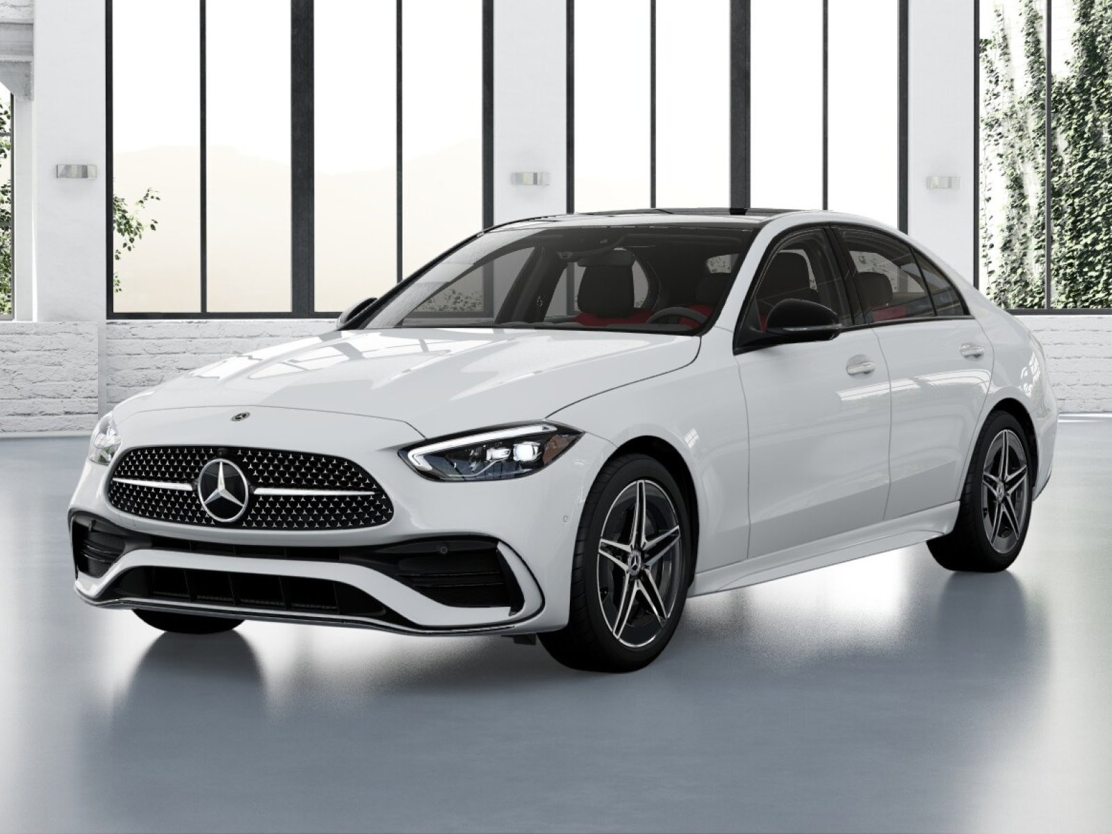 New 2027 Polar White Mercedes-Benz C 300 image 43