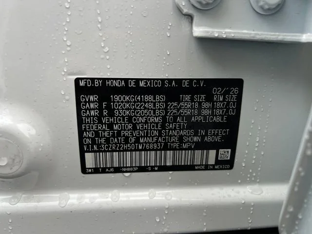 New 2026 Platinum White Pearl Honda Sport image 18