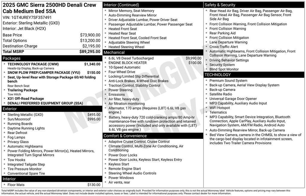 Used 2025 Silver GMC Denali image 32