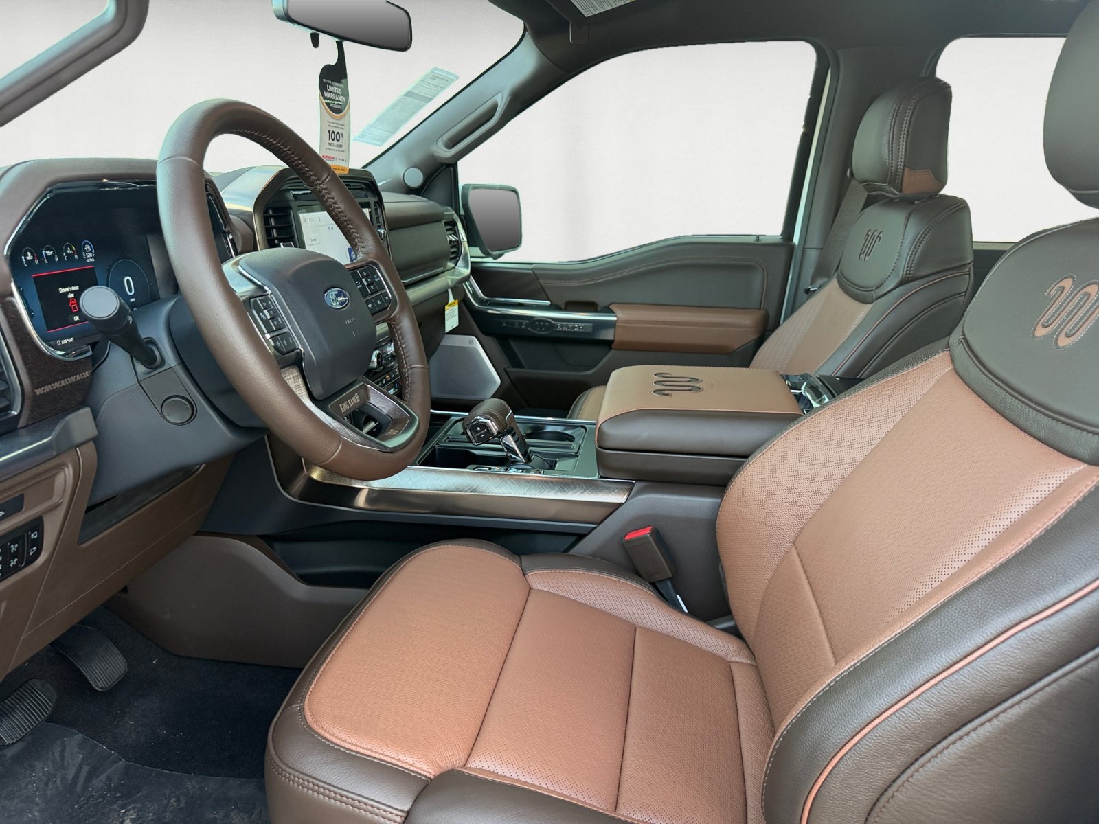 New 2026 Star White Metallic Tri-Coat Ford King Ranch image 10