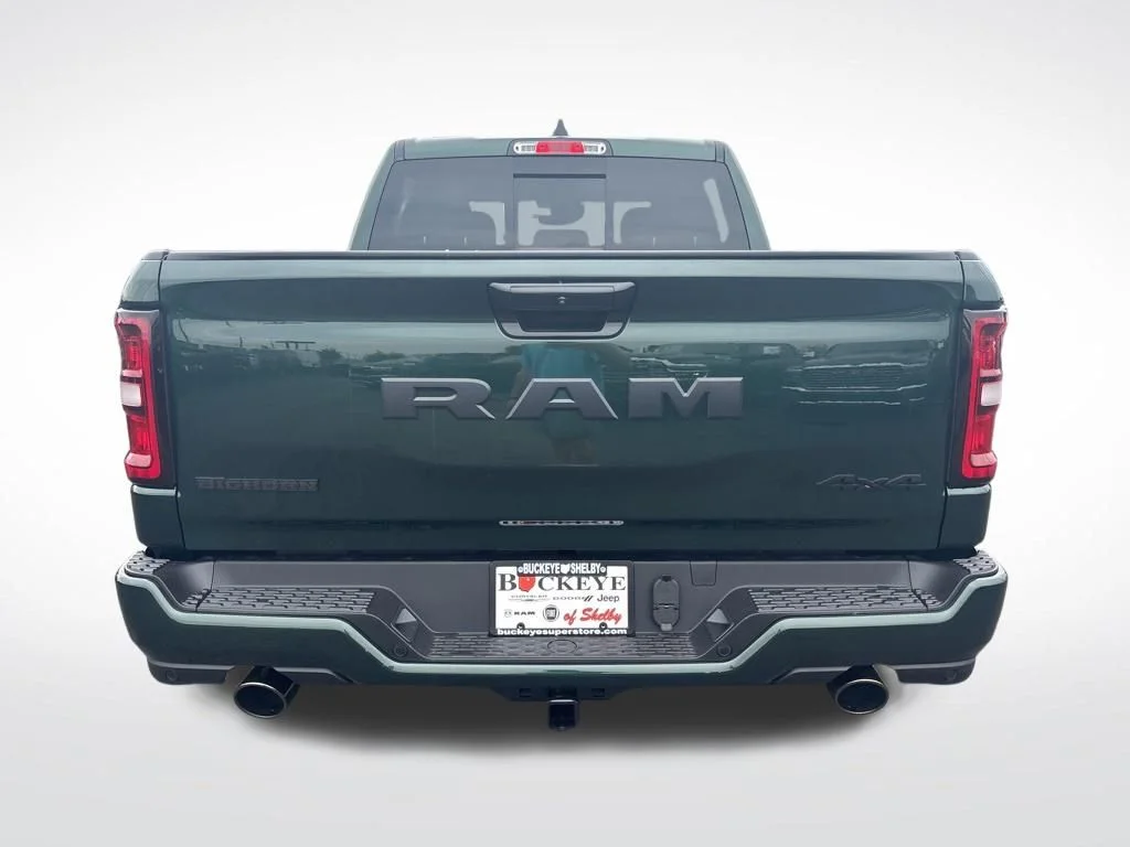 New 2026 Serrano-Green Metallic Exterior Paint RAM BIG HORN image 4