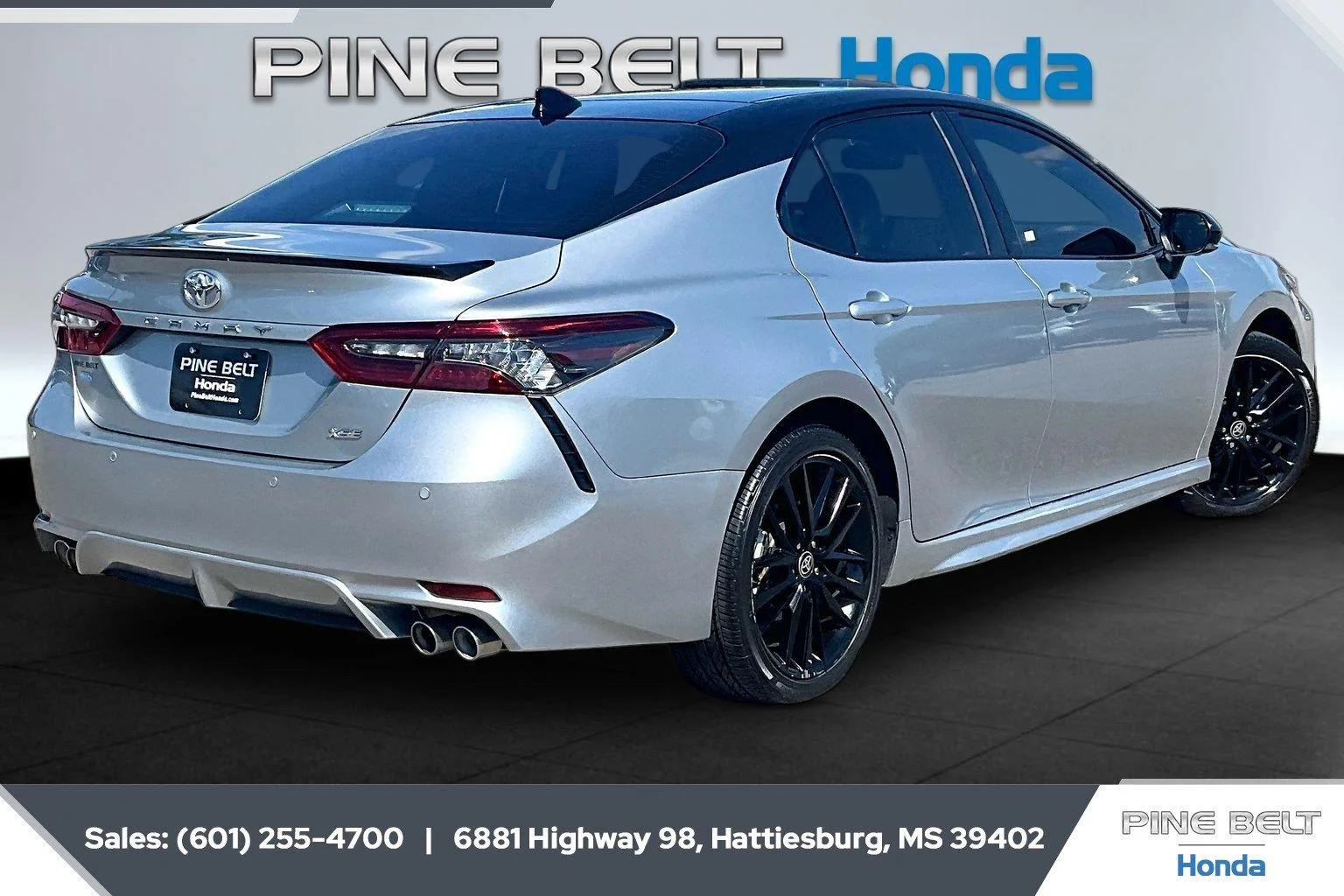 Used 2023 Celestial Silver Metallic/Midnight Black Metallic Toyota XSE image 11