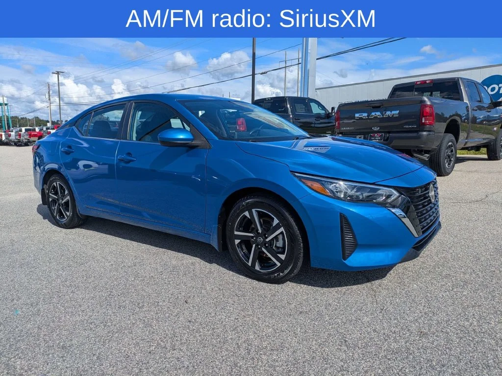 Used 2024 Blue Nissan SV image 2