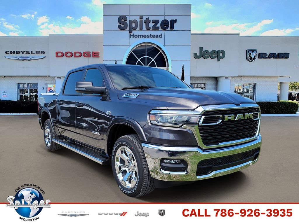 New 2026 Granite Crystal Metallic Clear-Coat Exterior Paint RAM Big Horn/Lone Star image 1
