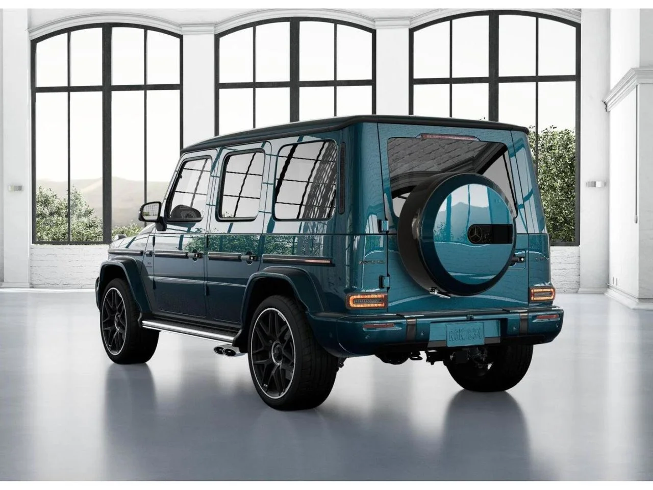 New 2027 MANUFAKTUR Sea Blue metallic Mercedes-Benz AMG® G 63 SUV image 28