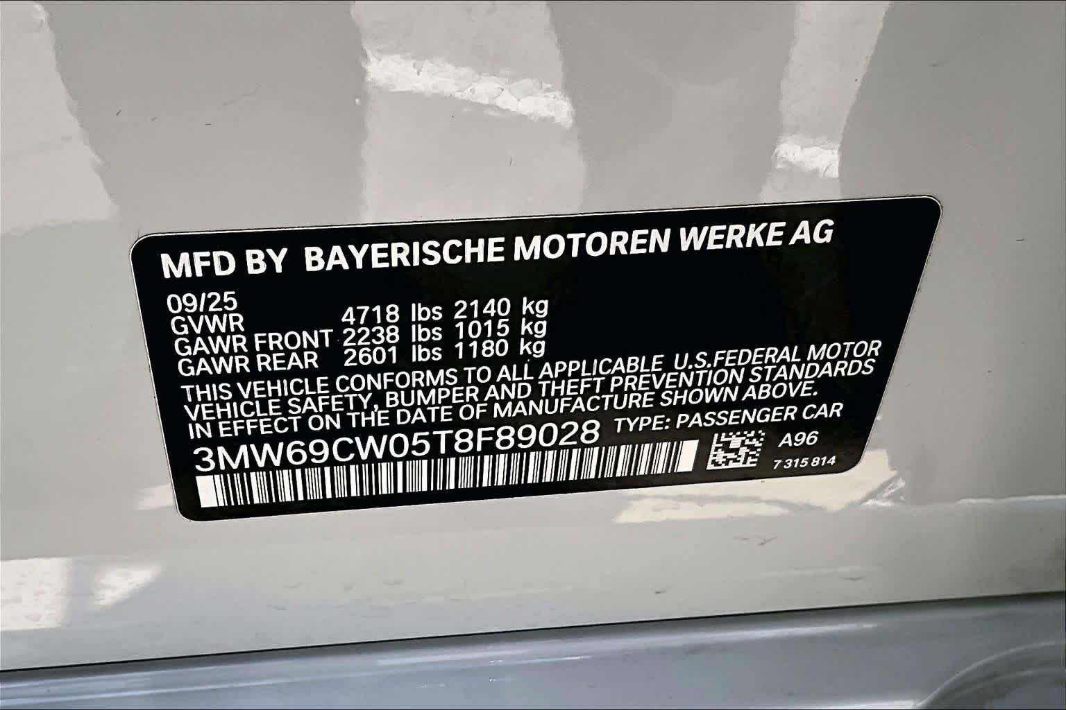 Used 2026 Mineral White Metallic BMW 330i NA image 33