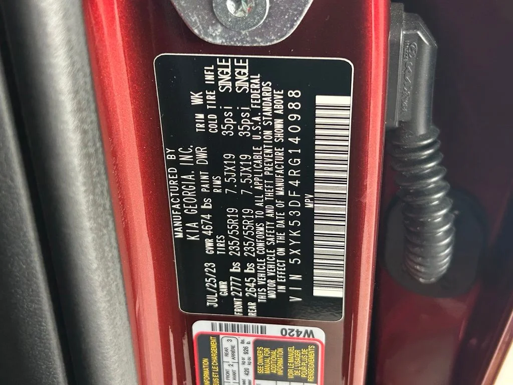 Used 2024 Dawning Red Kia SX-Prestige image 64