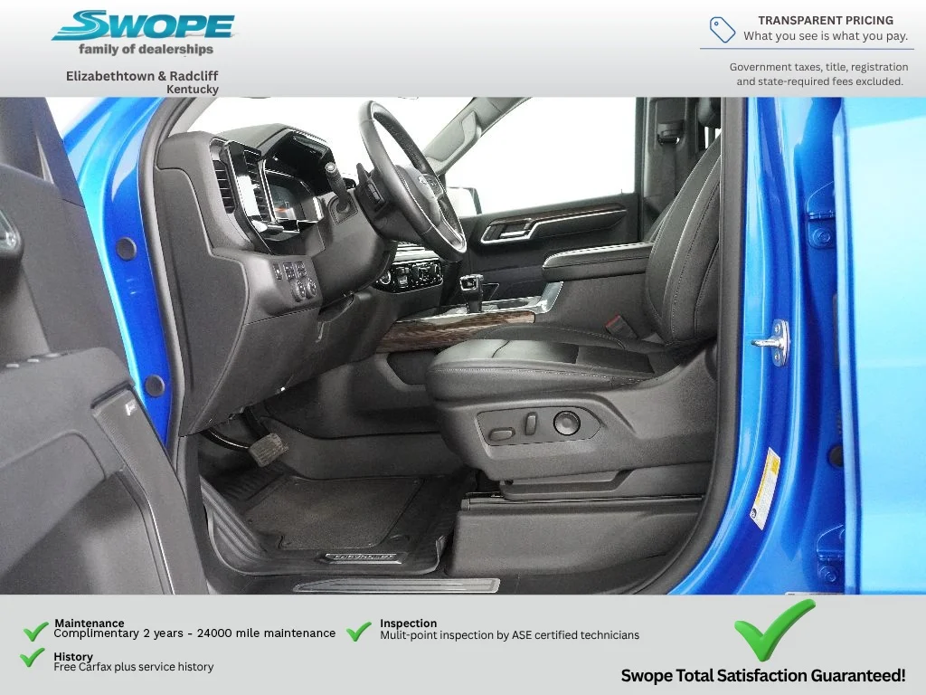 Used 2025 Riptide Blue Metallic Chevrolet RST image 12