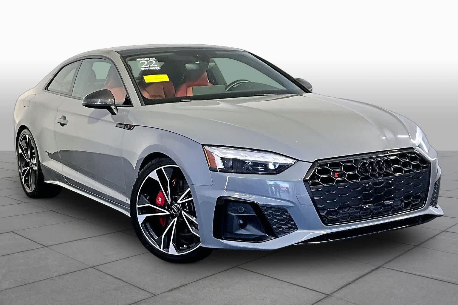 Used 2022 Quantum Gray Audi Premium Plus image 3