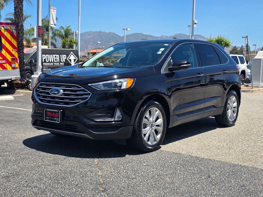 Used 2022 Black Ford Titanium image 10