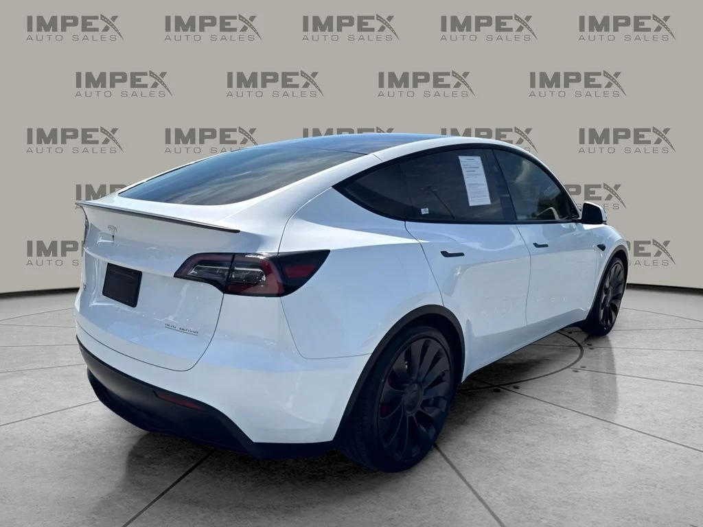 Used 2025 White Tesla Performance image 4