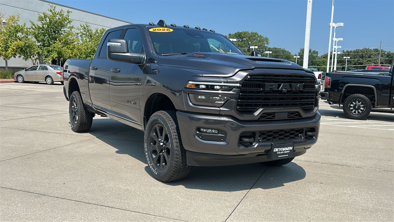 New 2026 Granite Crystal Metallic Clear-Coat Exterior Paint RAM Laramie image 2