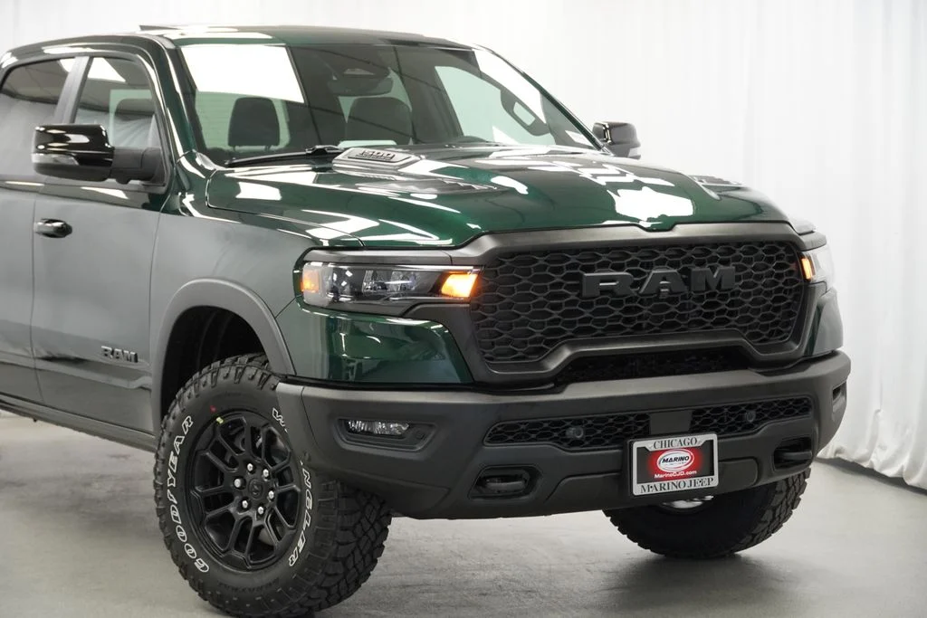 New 2026 Serrano-Green Metallic Exterior Paint RAM Rebel image 2