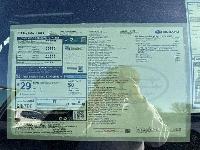 New 2026 ICE SILVER METALLIC Subaru Premium image 33