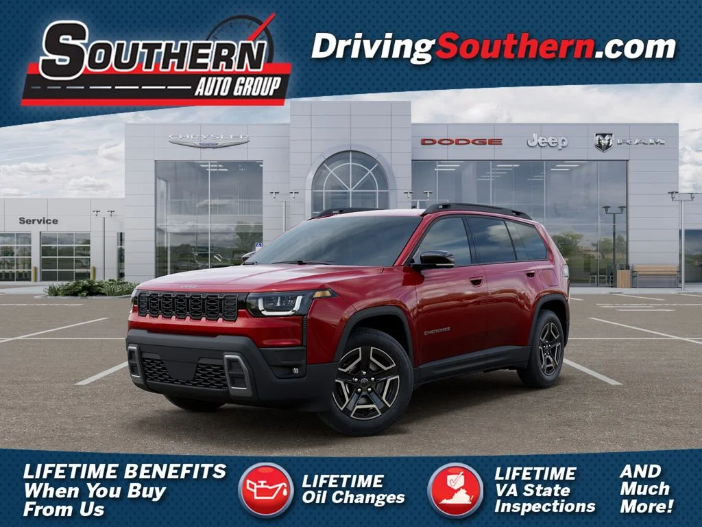 New 2026 Red Hot Pearlcoat Jeep Limited image 1