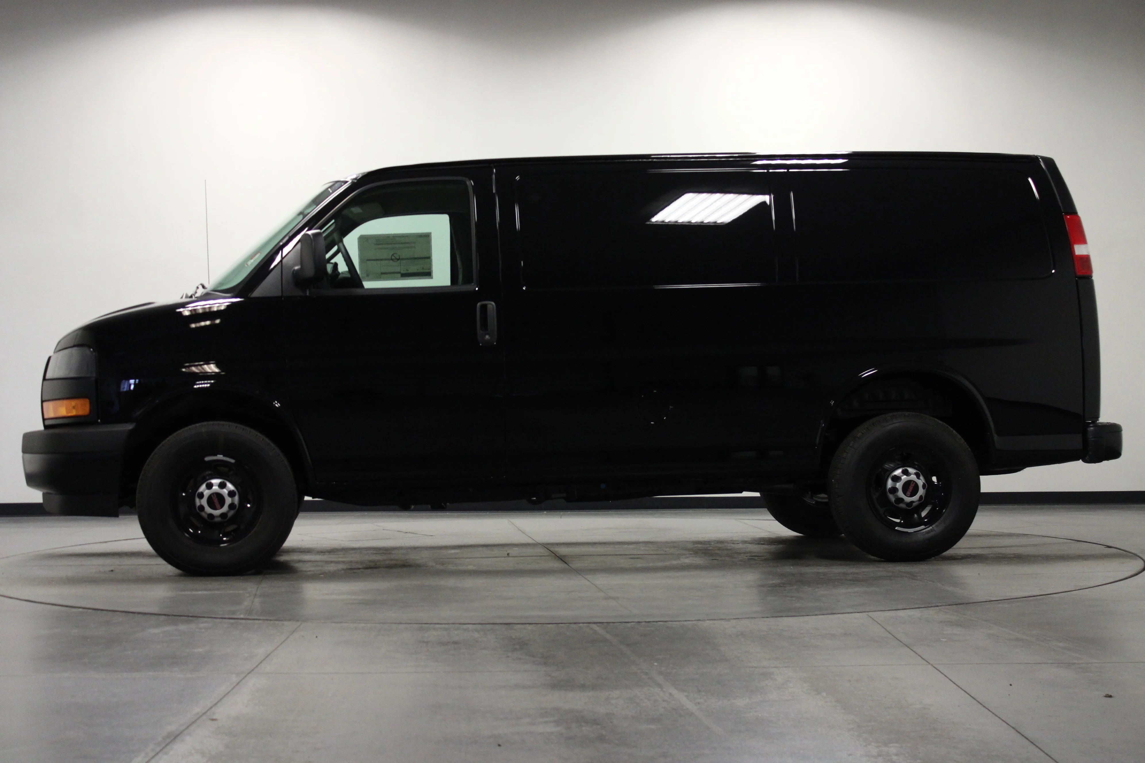 New 2026 Onyx Black GMC Work Van image 7
