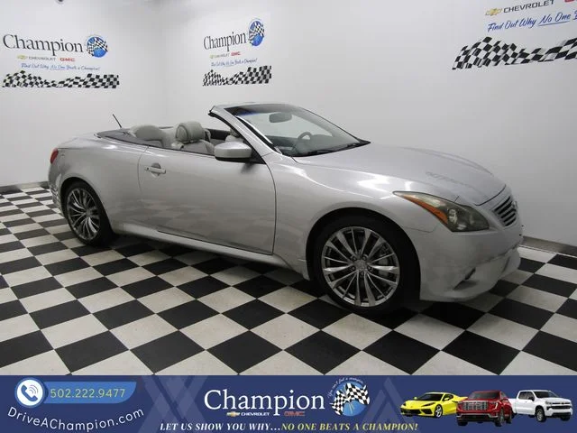 Used 2011 INFINITI G Convertible  with VIN JN1CV6FEXBM954029 for sale in La Grange, KY