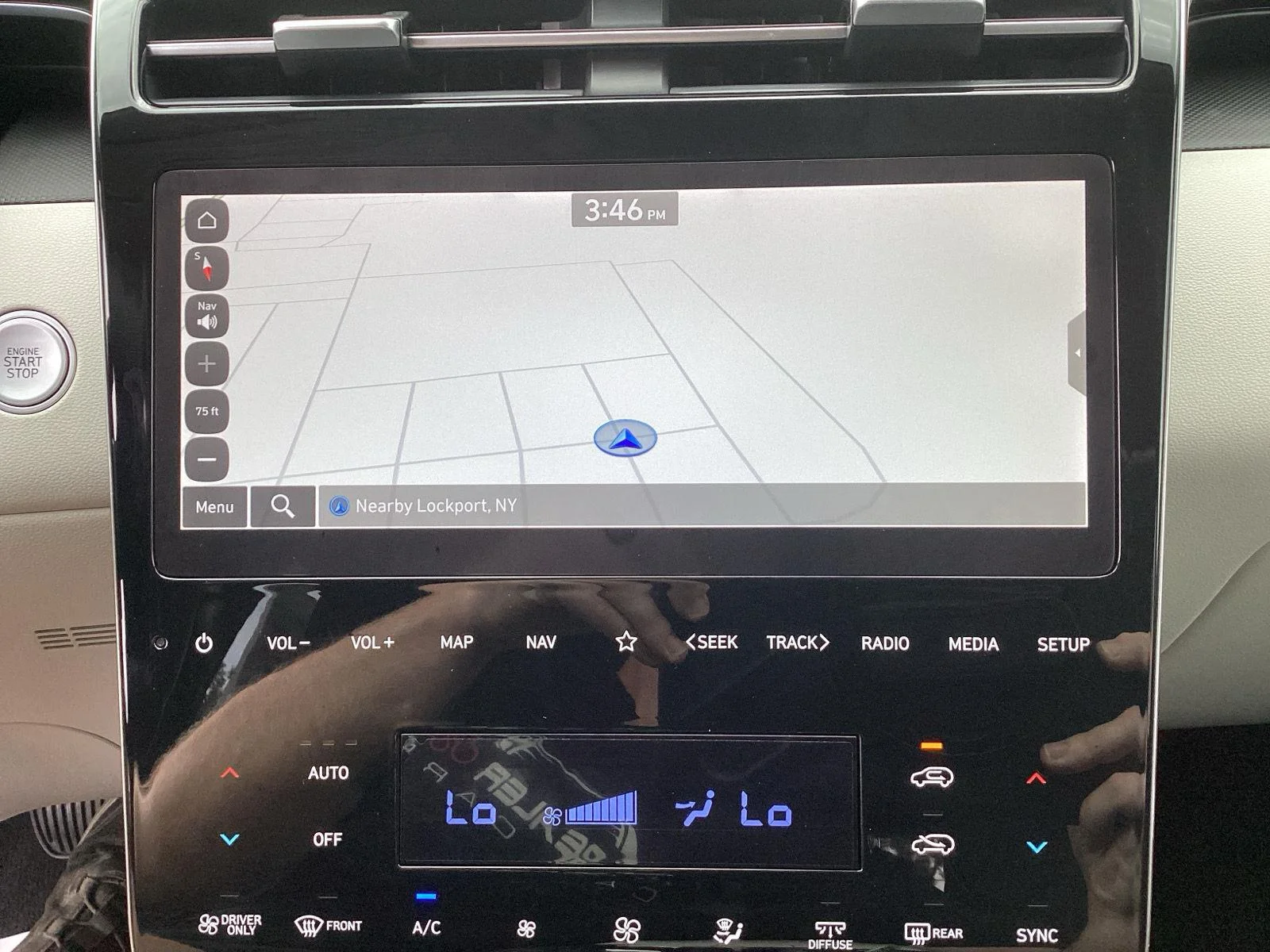 Used 2024 Deep Sea Hyundai Blue image 24