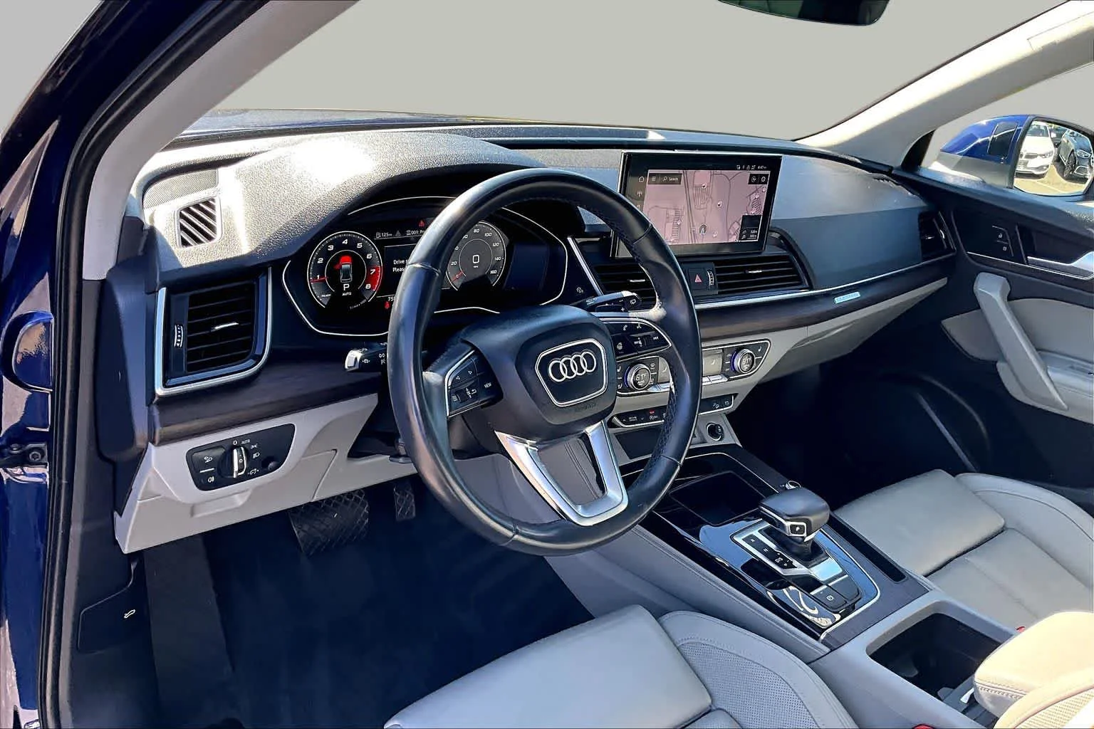 Used 2021 Navarra Blue Metallic Audi Premium Plus image 17