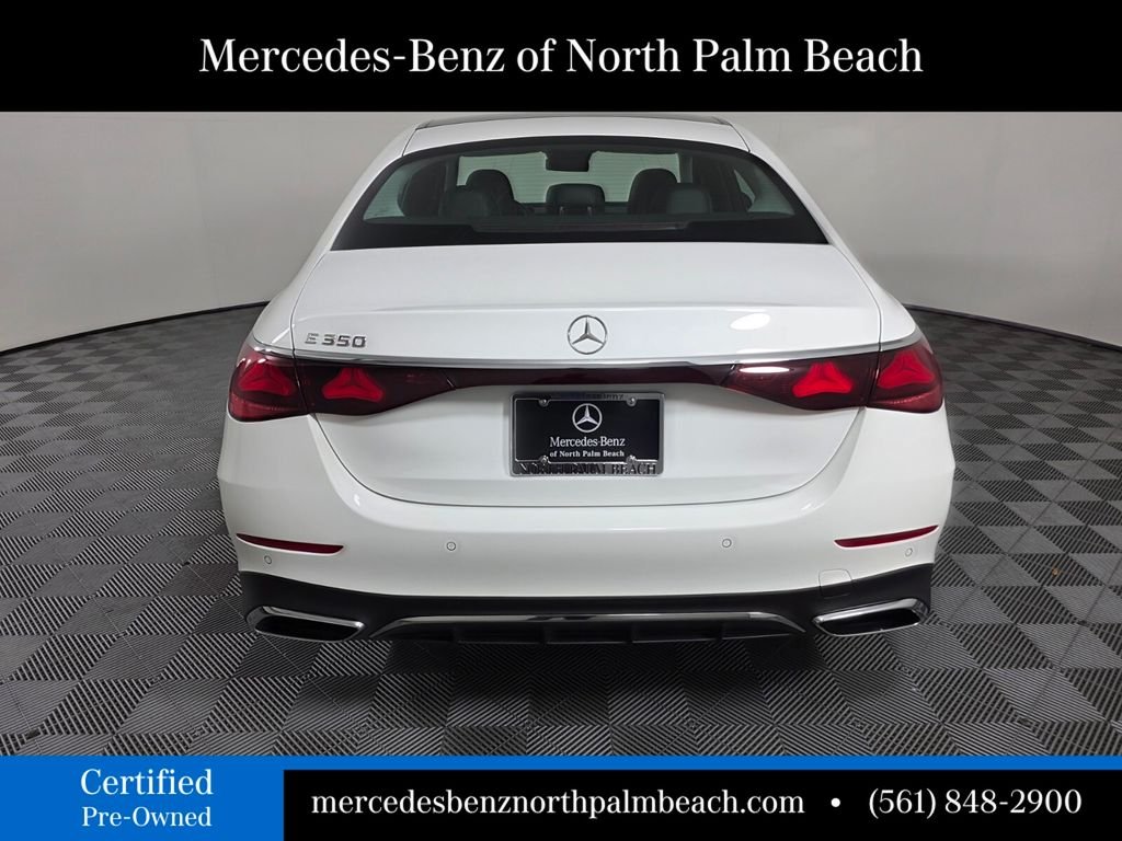 Certified Used 2025 White Mercedes-Benz E 350 image 5