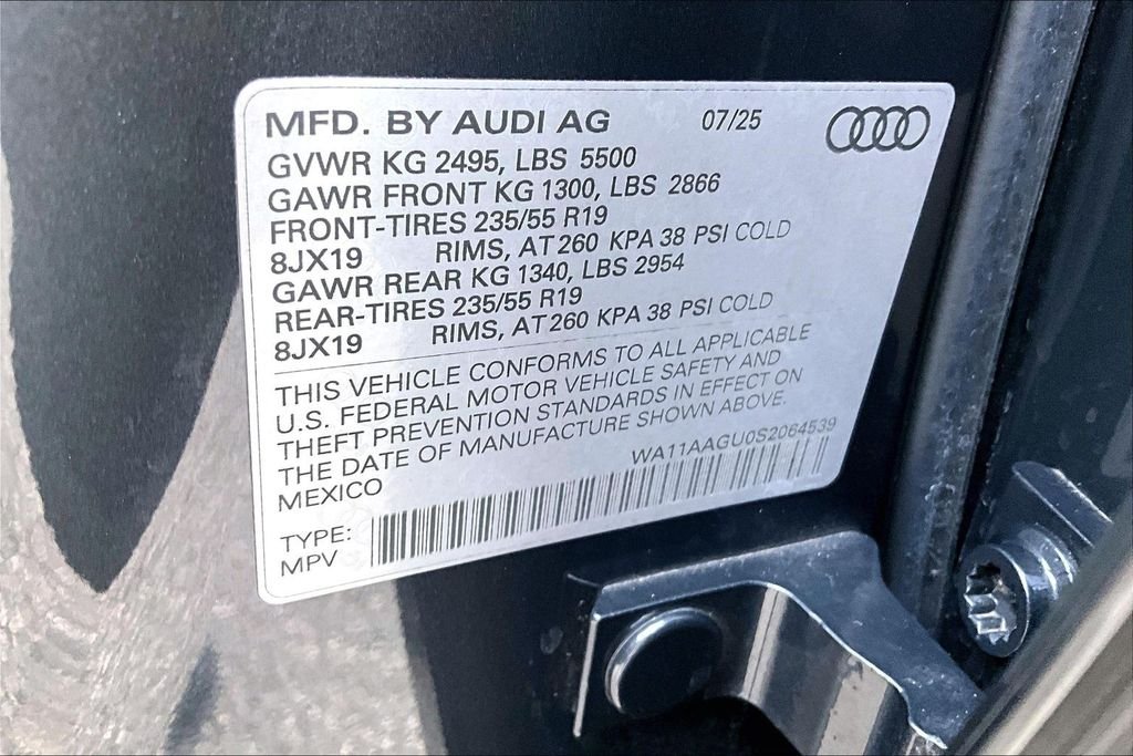 Used 2025 Gray Audi 2.0T Premium image 19
