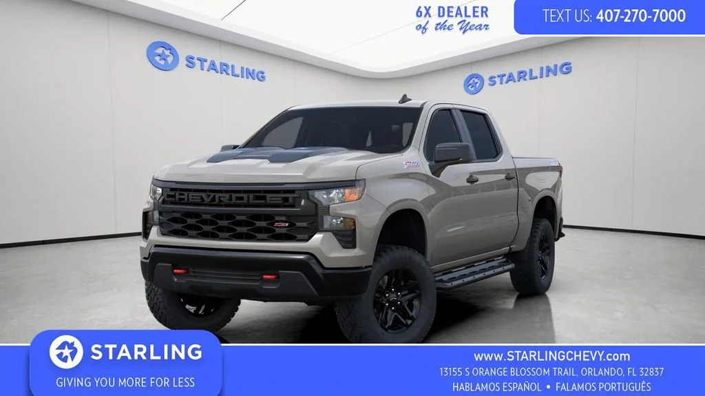 2026 Chevrolet Silverado 1500 Custom Trail Boss 4X4 Crew Cab Short Box's photo