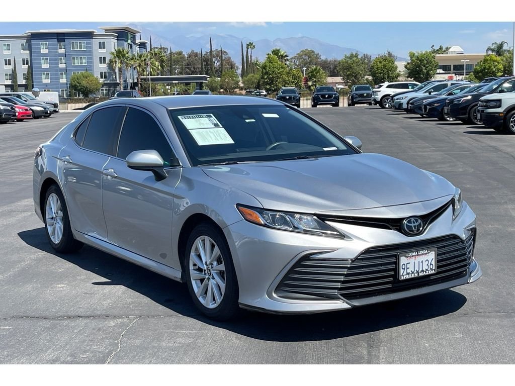 Used 2023 Celestial Silver Metallic Toyota LE image 9