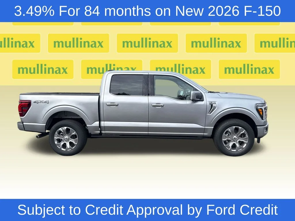 New 2026 Silver Ford Platinum image 2