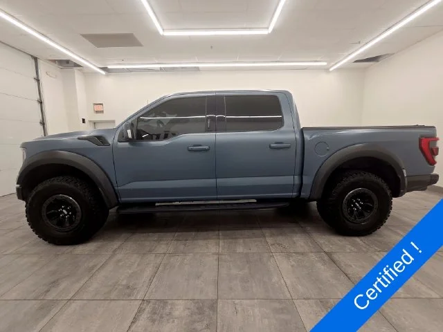 Certified Used 2023 Azure Gray Metallic Ford Raptor image 4