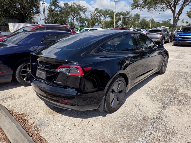Used 2022 Black Tesla Long Range Dual Motor All-Wheel Drive image 7