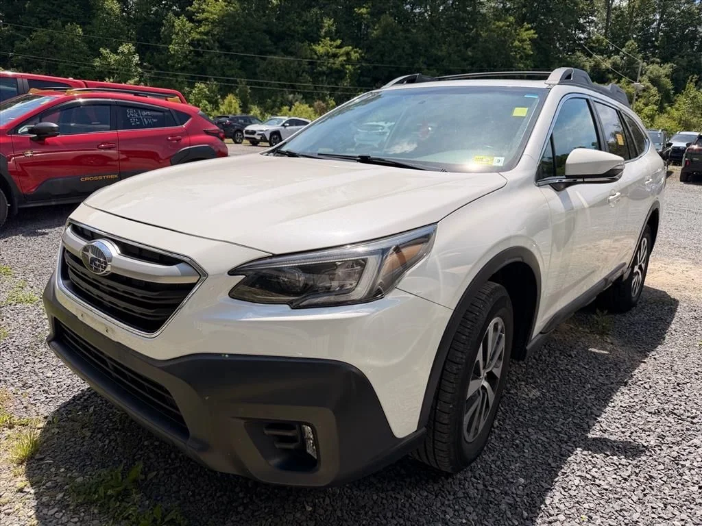 Used 2021 White Subaru Premium image 2