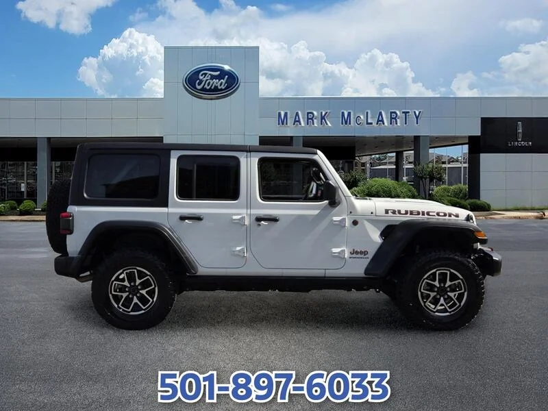 Used 2026 Bright White Clearcoat JEEP RUBICON 4 DOOR 4X4 image 6