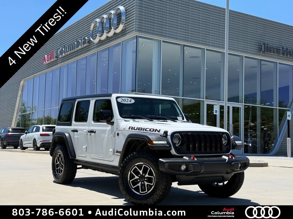 Used 2024 White Jeep Rubicon image 1