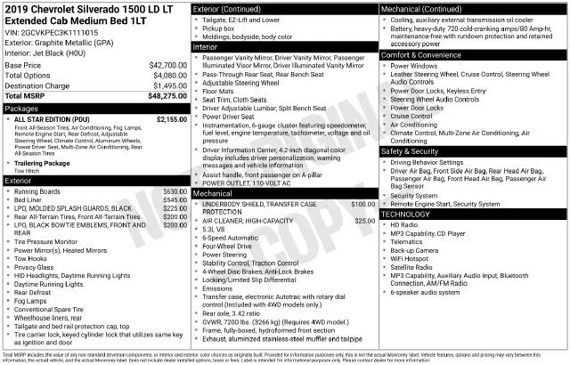 Used 2019 GRAPHITE METALLIC Chevrolet LT image 5