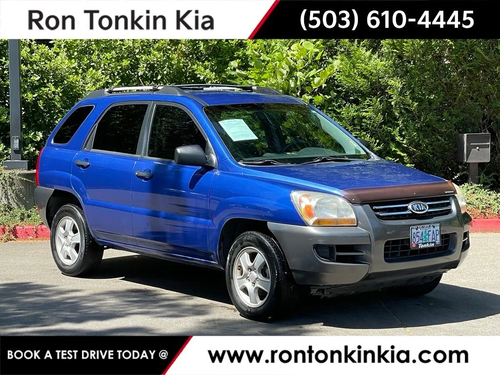 Used 2008 Blue Kia LX image 1