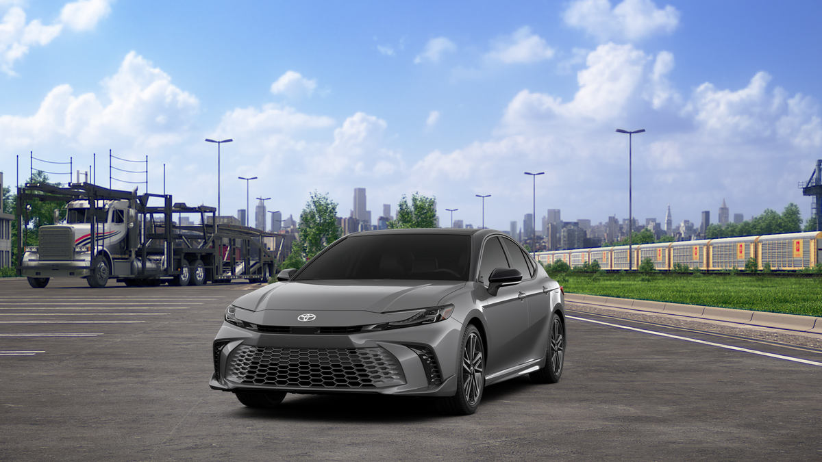New 2026 Heavy Metal with Midnight Black Metallic roof Toyota XSE image 18
