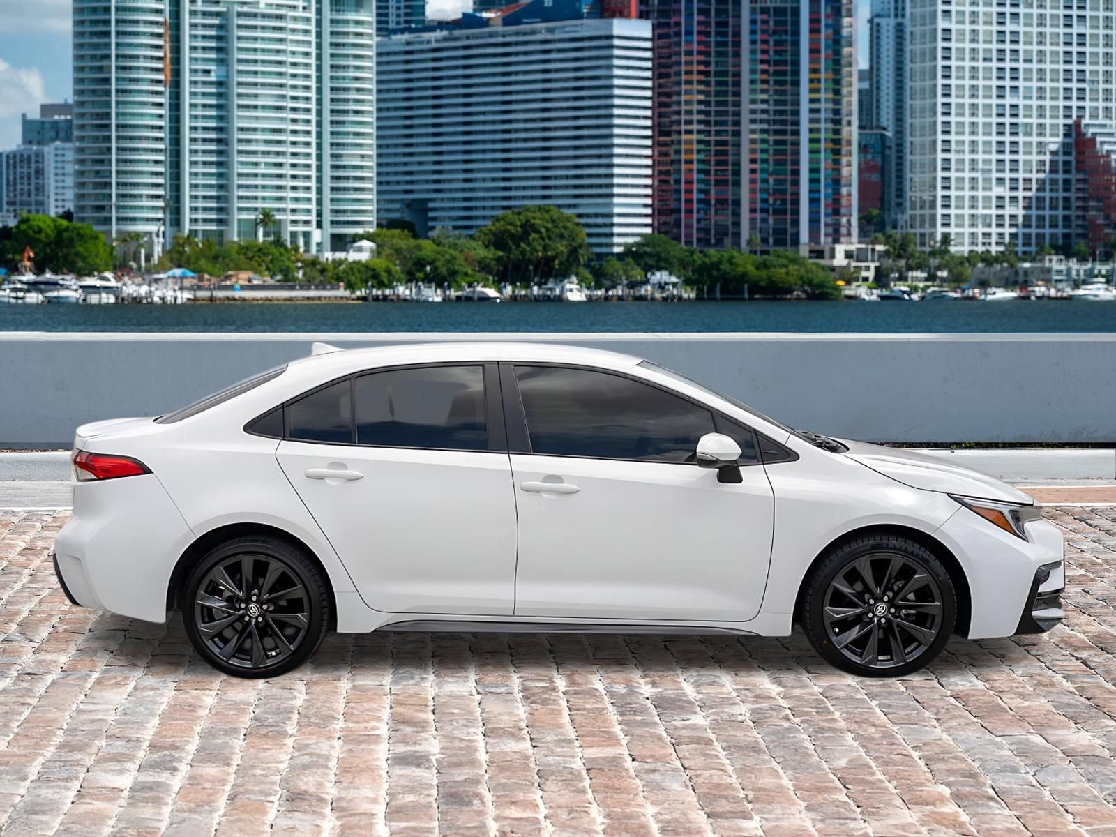 Used 2024 White Toyota SE image 6
