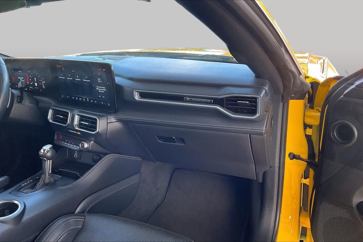 Used 2024 Yellow Splash Metallic Tri-coat Ford GT Premium image 15