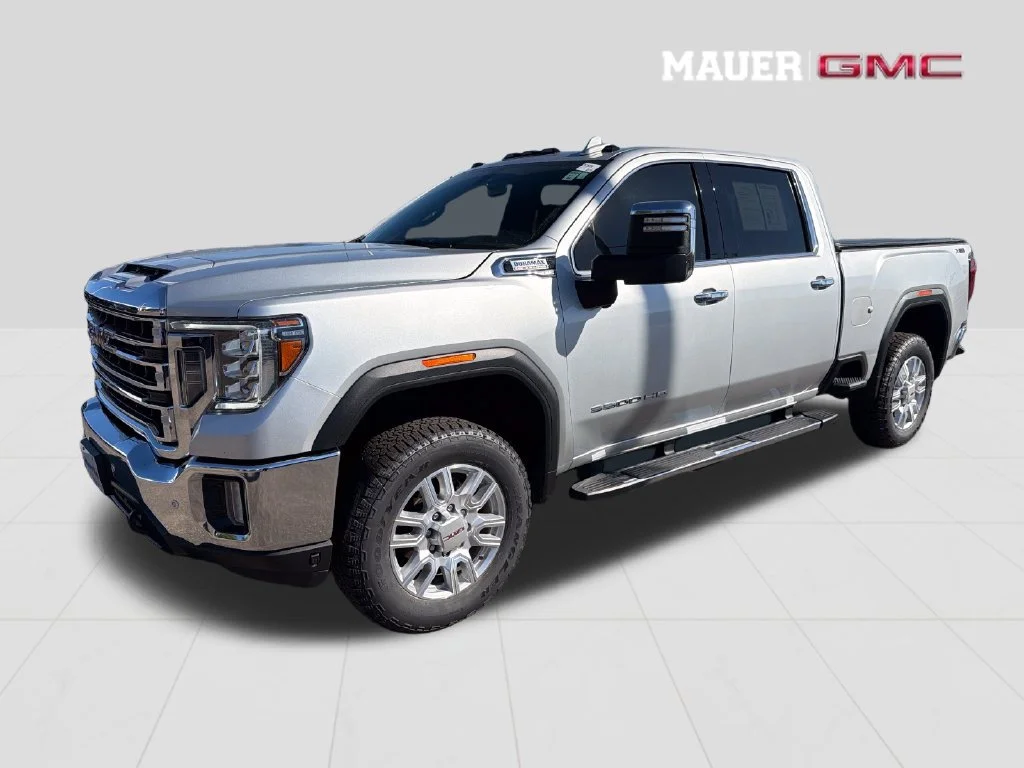 Used 2021 GMC Sierra 3500HD SLT with VIN 1GT49UEY0MF253447 for sale in Inver Grove Heights, Minnesota