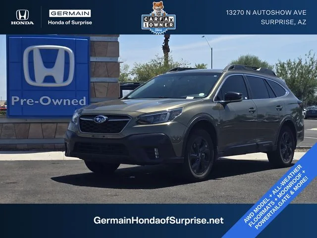 Used 2022 Autumn Green Metallic Subaru Onyx Edition XT image 1