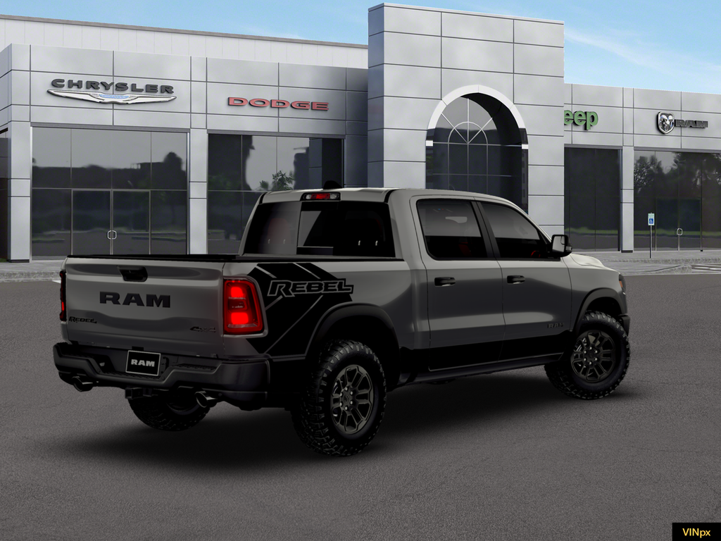 New 2026 Granite Crystal Metallic Clear-Coat Exterior Paint RAM Rebel image 6