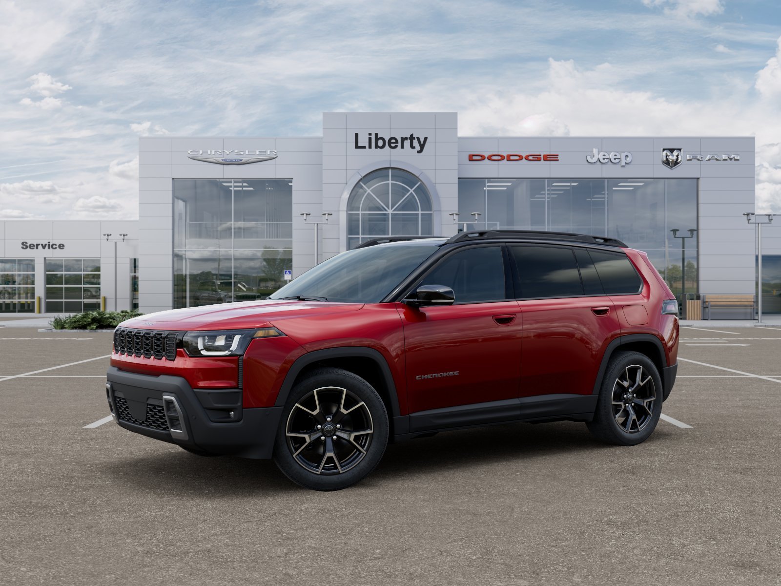 New 2026 Red Hot Pearl-Coat Exterior Paint Jeep Overland image 43