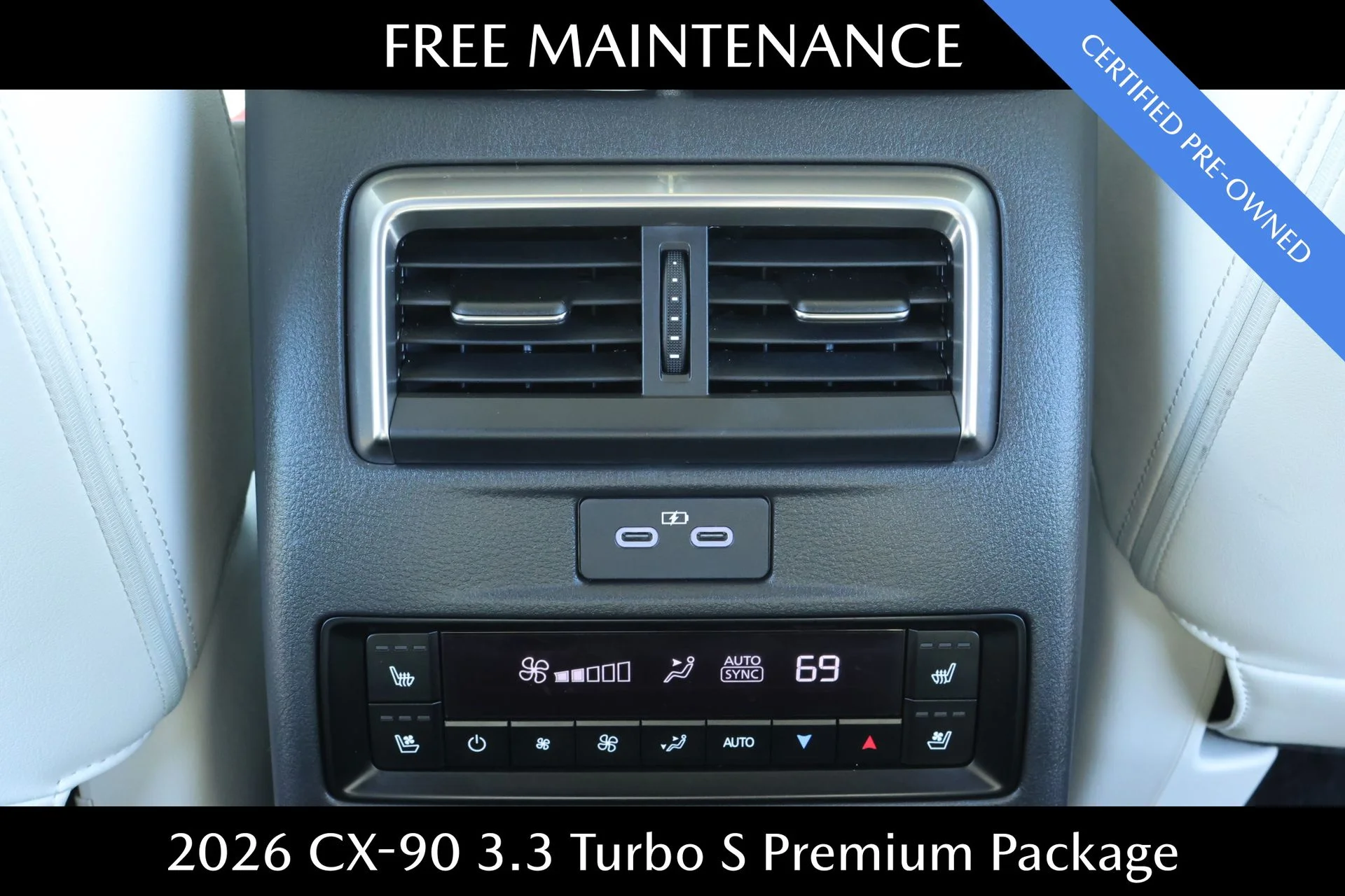 Certified Used 2026 Black Mazda 3.3 Turbo S Premium Plus image 24