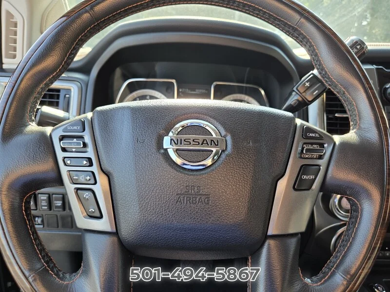 Used 2017 Magnetic Black NISSAN PLATINUM RESERVE image 26